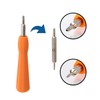Video Doorbell Screwdriver, Ring Doorbell Screwdriver Replacement, Double-Ended Screwdriver Bits,
