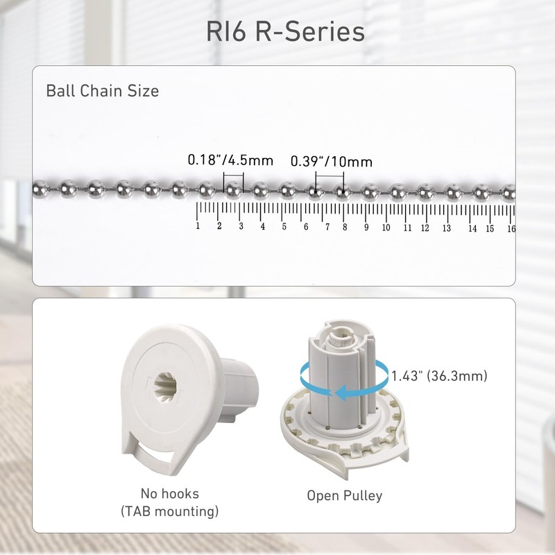 Veromoda R16 Roller Shade Clutch for 1.5"" Tube Roller Shade