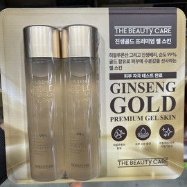 The Beauty Care Ginseng Gold Gel Skin Gel Skin Premium High Moisturizing 210ml 2 Pieces / 더뷰티케어 진생골드 젤스킨 젤 스킨 프리미엄 고보습 210ml 2개입