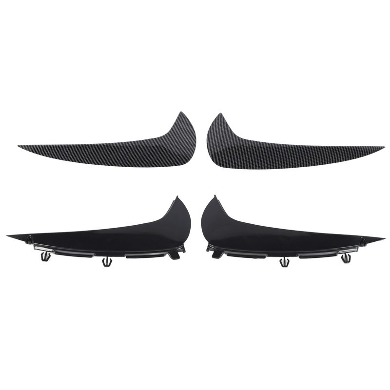 1 Pair Rear Bumper Spoiler Air Vent Cover Left Right