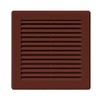 Brown Air Vent Grille 100mm x 100mm / 4" x