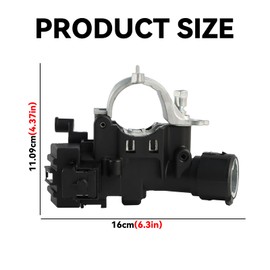 989-019 Ignition Switch Lock Cylinder Assembly with 2 Chip Keys with Shear Bolt, Compatible with Ford Escape 2008-2012, Focus 2009-2011, Mazda Tribute 2008-2011, Mercury Mariner 2008-2010 9L8Z-3511-A