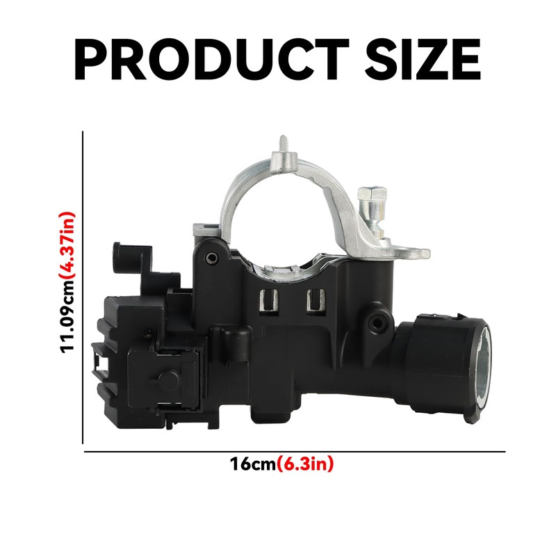 989-019 Ignition Switch Lock Cylinder Assembly with 2 Chip Keys