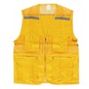 Chaleco de Voluntario Amarillo, Chaleco de Voluntario para Eventos, Ligero,