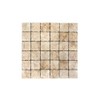 Chateau Cape Coast 2x2 Stone Look Ceramic Mosaic Tile Wall