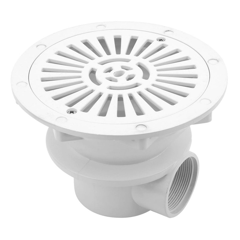 White Swimming Pool Main Drain Floor Drain G2 Water Inlet