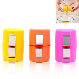 Egg Cracker Tool,3pcs Egg Shell Opener,Egg Separator for Raw Eggs,Handheld Egg Cutting Tool,Eggs Breaker,Multifunctional,Kitchen Egg Shell Cutter Tool,for Home Dorm Kitchen