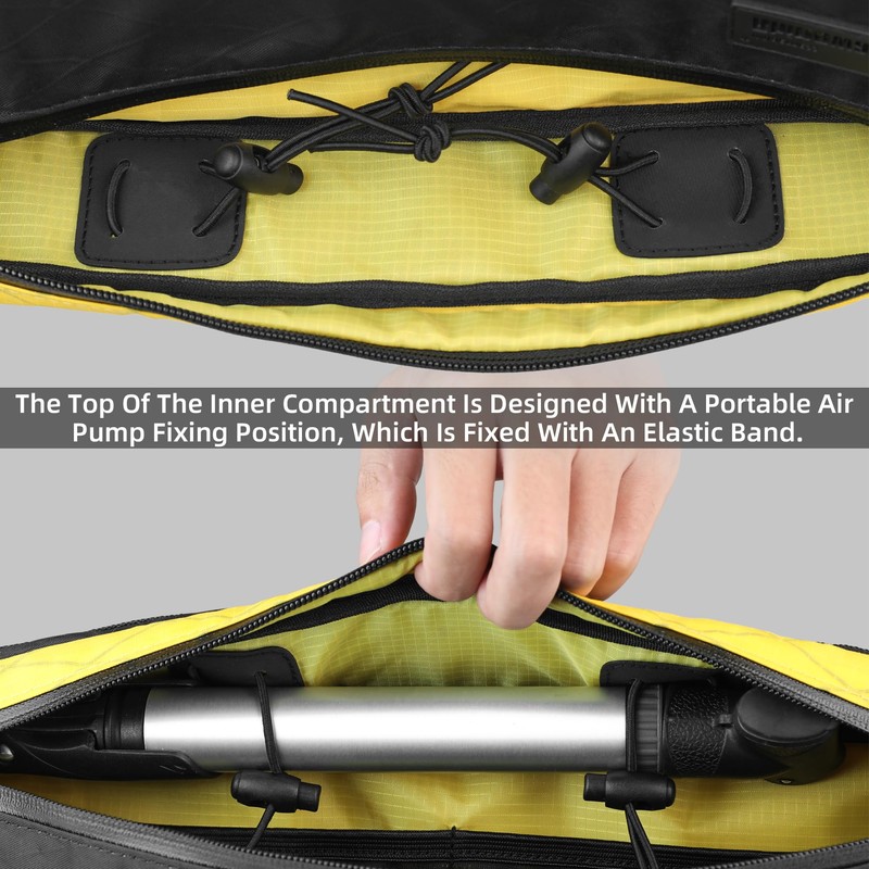 Rhinowalk Bike Frame Bag Waterproof Bike Triangle Bag 1.8L Bicycle