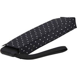 Doppler Pocket Umbrella Carbon Steel Slim Royal, black