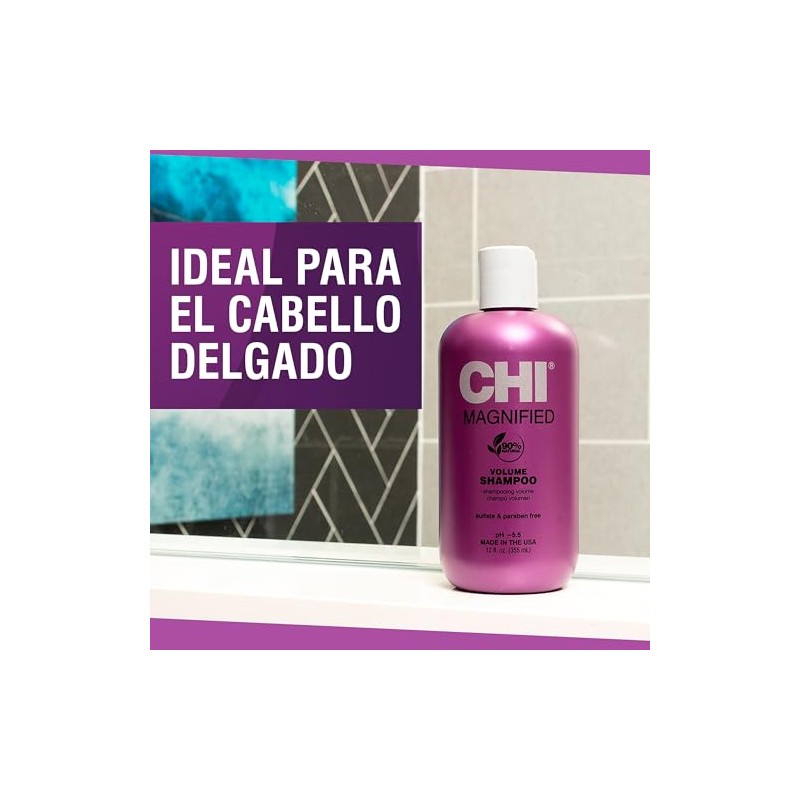 Champú CHI Magnified Volume, Ayuda a fortalecer el cabello y