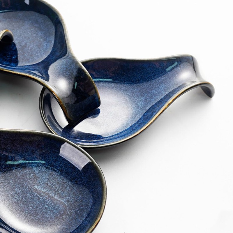 SHERCHPRY Spoon Holder for Kitchen Counter, Large Ceramic Spoon Holder,