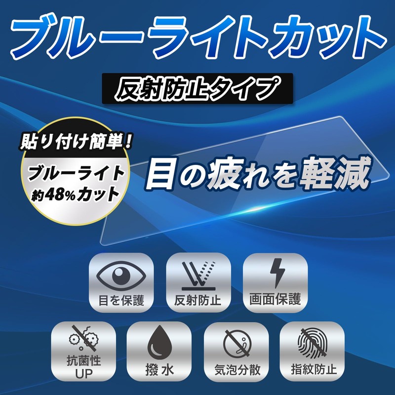 Leipsden Panasonic LUMIX DC-GH7 Compatible Blue Shield Protective Film, Blue