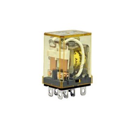 IDEC RH3B-UAC120V POWER RELAY, 3PDT, 120VAC, 10A, PLUG in