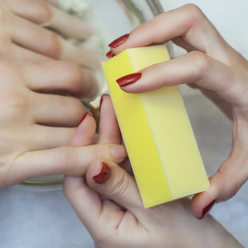 24 unidades de limas de uñas de grano 100/180 y