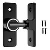 Barn Door Lock, Bolt Latch,Heavy Duty Gate,90 Degree Luminous Sliding