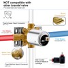 KENES Chrome Tub and Shower Trim Kit, Square Tub Shower