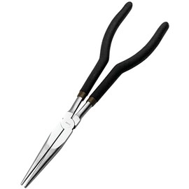 Performance Tool W1044 11-Inch Long Reach Long Nose Pliers Black