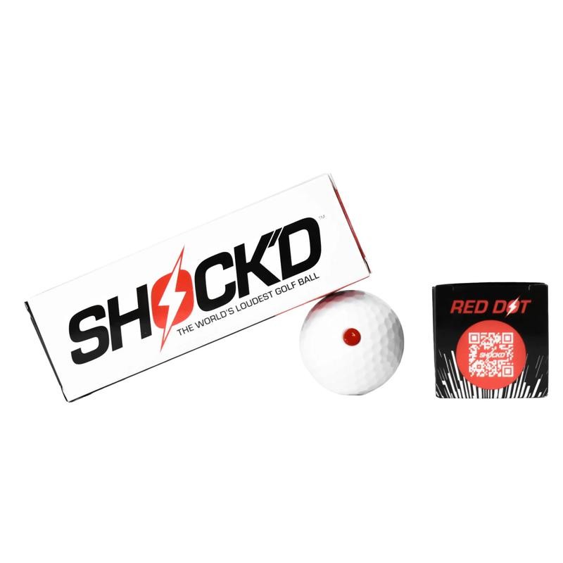 SHOCK'D Golf Balls - World's LOUDEST Golf Ball - Viral