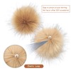 Faux Fur Pompom for Hats and Beanies, Fake Fur Pom