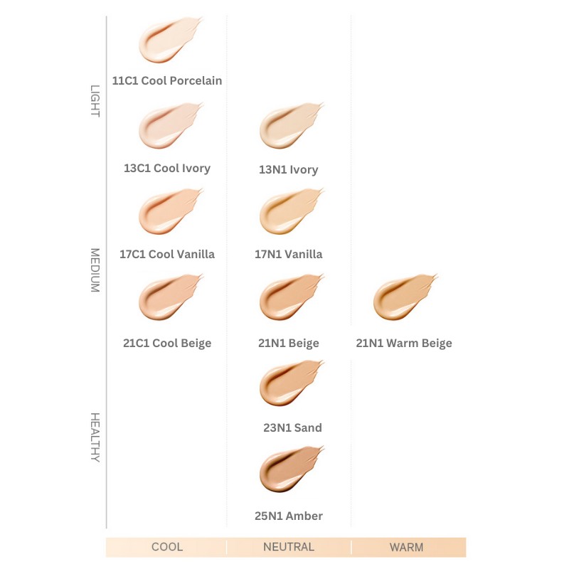 Sulwhasoo Perfecting Cushion SPF 50+ PA+++ with 1 Refill, 21N1