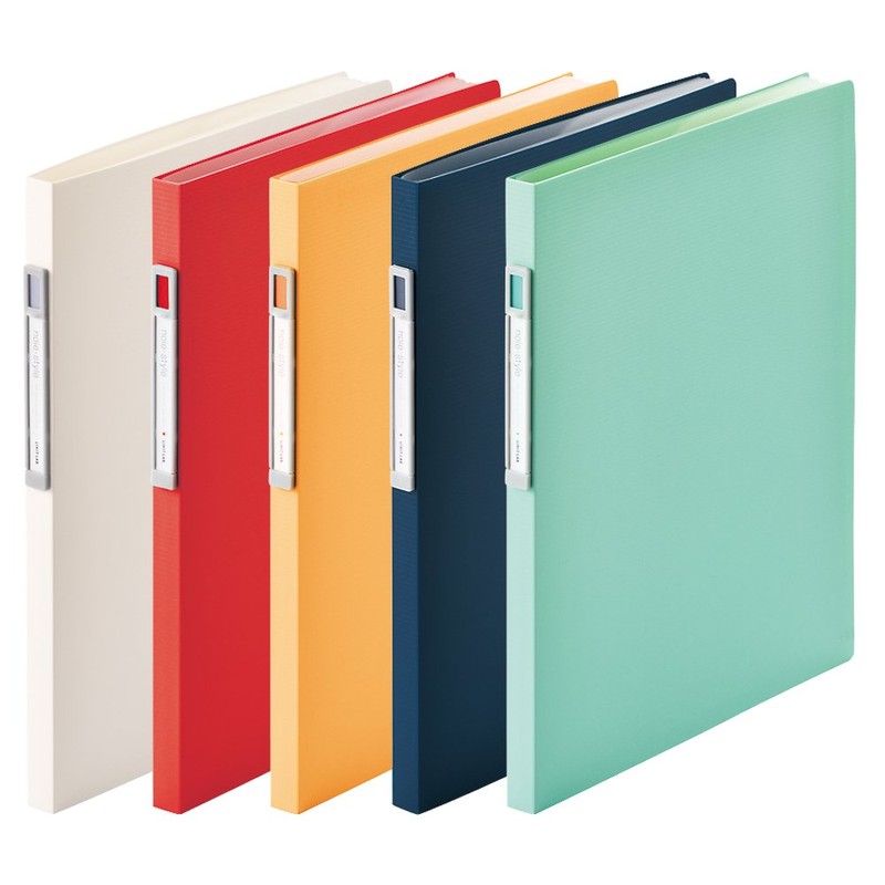 Lihit Lab File Clear Book A4 Open Type, 16 Pockets,