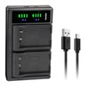 Kastar LTD2 USB Battery Charger Compatible with Universal Remote Control