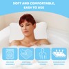 Bath Pillows for Head and Neck, Waterproof Bath Pillow for