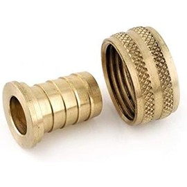 ANDERSON METALS CORP,INC - Conector giratorio de latón para manguera de jardín (3/4" x 3/4")