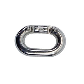 DBMIMPORTERS Stainless Steel 316 Chain Connecting Link 1/4" Marine Grade Connector