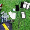 Shappy 4 Pcs Golf Metal Proximity Marker with Black Markers