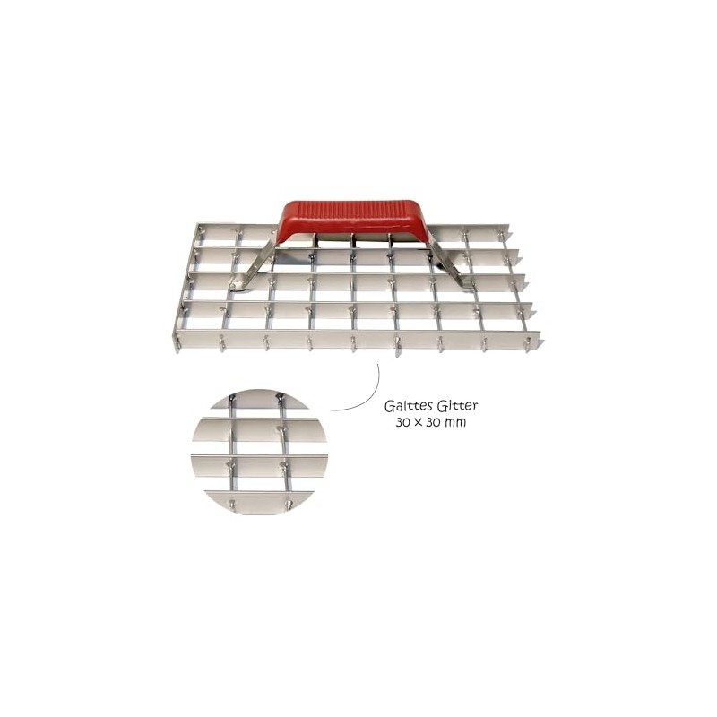 Grid Rabot, Sanding Rasp, Sanding Planer, Plaster (Smooth, Grid Width
