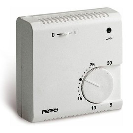 TEG Series Electronic Gas Expansion Thermostat with Pilot and On/Off Switch - White