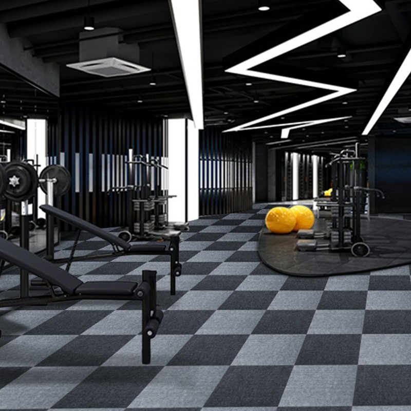 YXQ Carpet Tiles Peel and Stick 15Pcs Squares Carpet 12”x