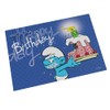 Smurfs Happy Birthday Decorative Magnet (55mm x 79mm)