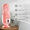 Table Fan Digital Display Bladeless 6.9 In DC Motor Cooling