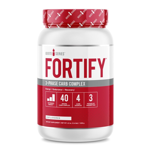 Complete Nutrition Ignite Series Fortify 3-Phase Carb Complex, Unflavored, Increased