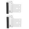 2pcs Home Door Security Lock Aluminium Alloy Door Reinforcement Lock