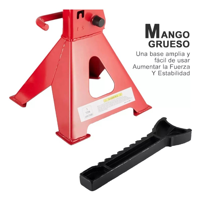 GDMR Torres Para Auto 2 Piezas 3 Toneladas Seguro Altura