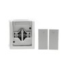 Surface-Mounted Blind Switch for Wet Rooms IP54 Model Pacific Grey