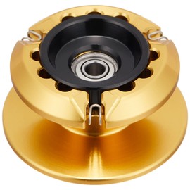シマノ(SHIMANO) 純正 リールパーツ 夢屋 ワカサギ 17 レイクマスター アルミスプール ゴールド