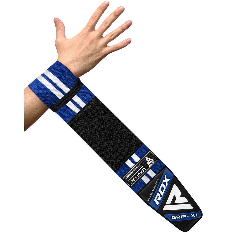 RDX Weight Lifting Wrist Support Wraps, Elasticated Straps for Strength