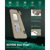 SCITOO Car Sun Visor Assbembly with Mirror Fit for 2008-2013