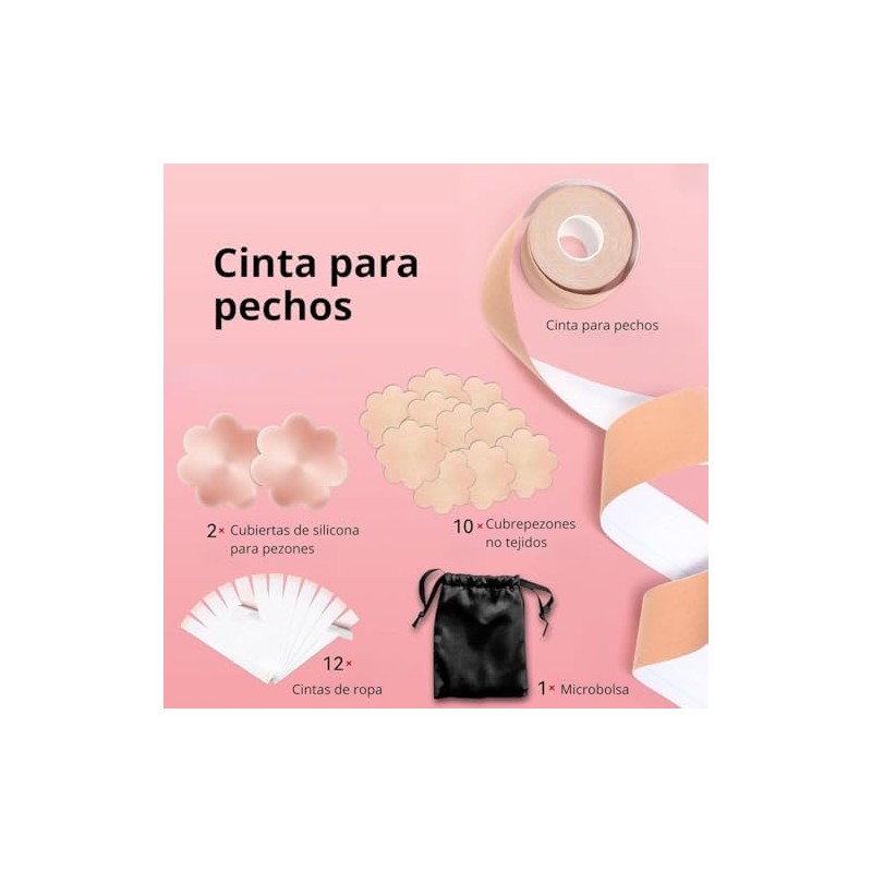 Triko Cinta para Busto, Adhesiva para Levantamiento de Senos, Boob