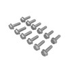 Exhaust Manifold Bolts, 12PCS 551696 M8 x 1.25 Thread Exhaust