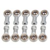 Metal 6mm Female Metric Threaded Rod End Joint Bearing 40mm