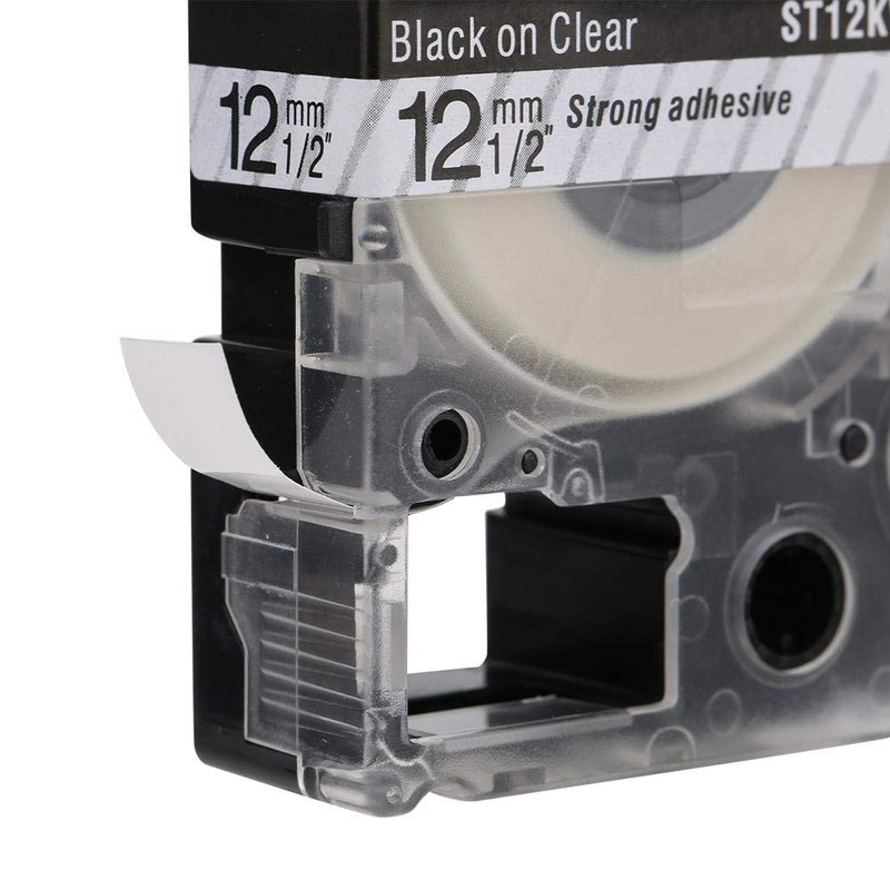 Labelling Device Compatible Label Tapes as Replacement 12 mm Label