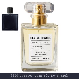 repliq Blu De Shanel Eau de Parfum 50ml – Men’s Fresh Citrus Woody Scent – Long Lasting