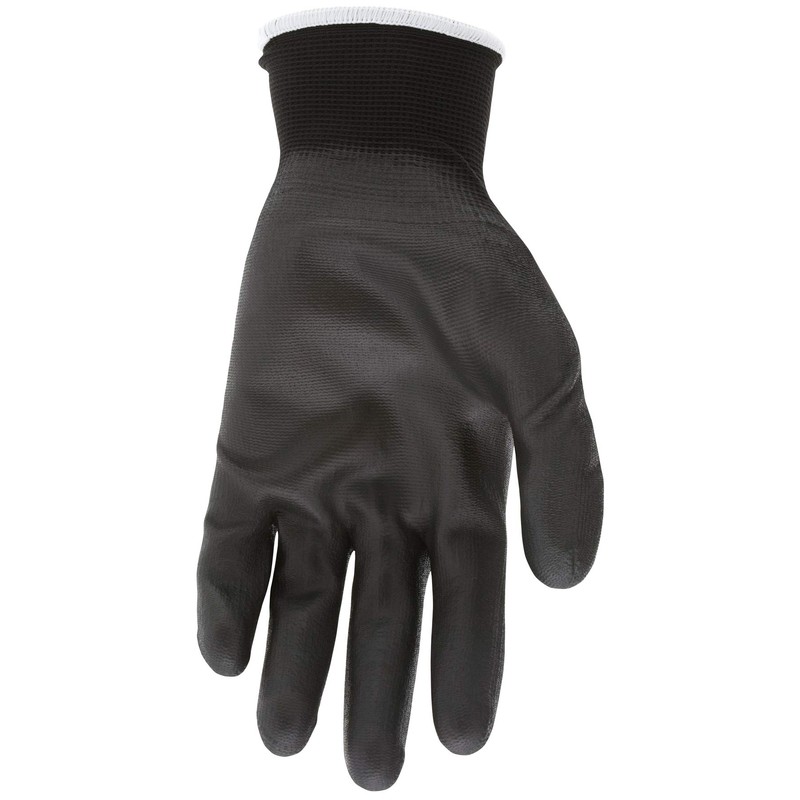 MCR Safety 9669XXL Nylon Knitted Shell Memphis Gloves with Black
