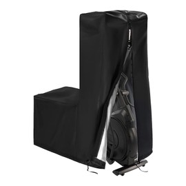 Elliptical Cover 420D Oxford Fabric Gym Dust Cover 55'' x 25'' x 65'' Elliptical Cover Home Elliptical Exercise Machine Cover
