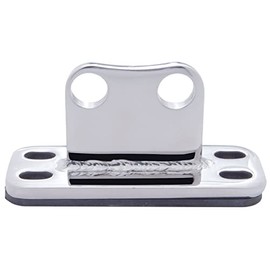 Peterbilt Exhaust Stack Cab Bracket Stainless Steel Lower Straight Flat Style